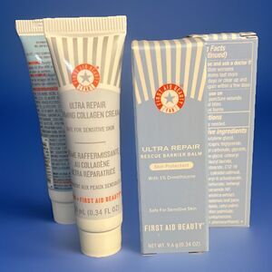 First Aid Beauty ULTRA REPAIR Rescue Barrier Balm 1% Dimethicone +Collagen Cream